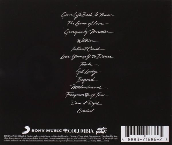 DAFT PUNK - RANDOM ACCESS MEMORIES - DOUBLE LP - 180GR