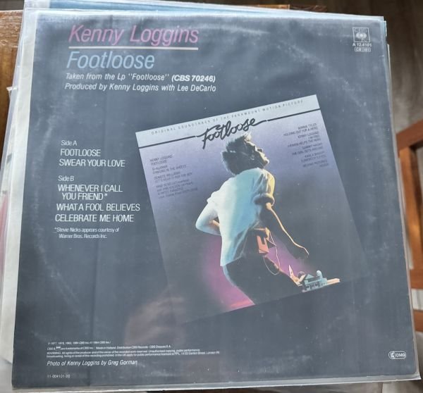 KENNY LOGGINS - FOOTLOOSE - MAXI SINGLE