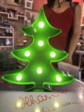 LED IŞIKLI YILBAŞI AĞACI - LED CHRISTMAS TREE