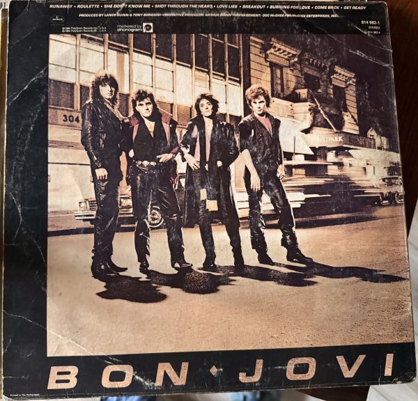 BON JOVI - BON JOVI - LP