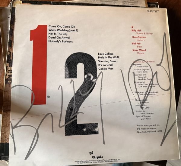 BILLY IDOL - BILLY IDOL - LP