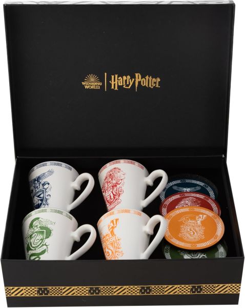 HARRY POTTER MUG GIFT SET - 4'LÜ KAHVE KUPASI SETİ