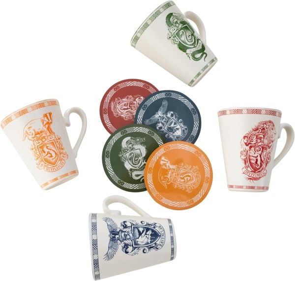 HARRY POTTER MUG GIFT SET - 4'LÜ KAHVE KUPASI SETİ