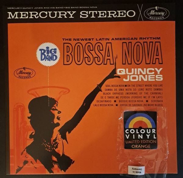 QUINCY JONES - BOSSA NOVA - LIMITED EDITION ORANGE VINYL - LP