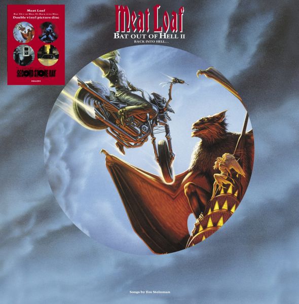 MEAT LOAF - BAT OUT OF HELL 2 - BACK INTO HELL - 2 PICTURE DISC