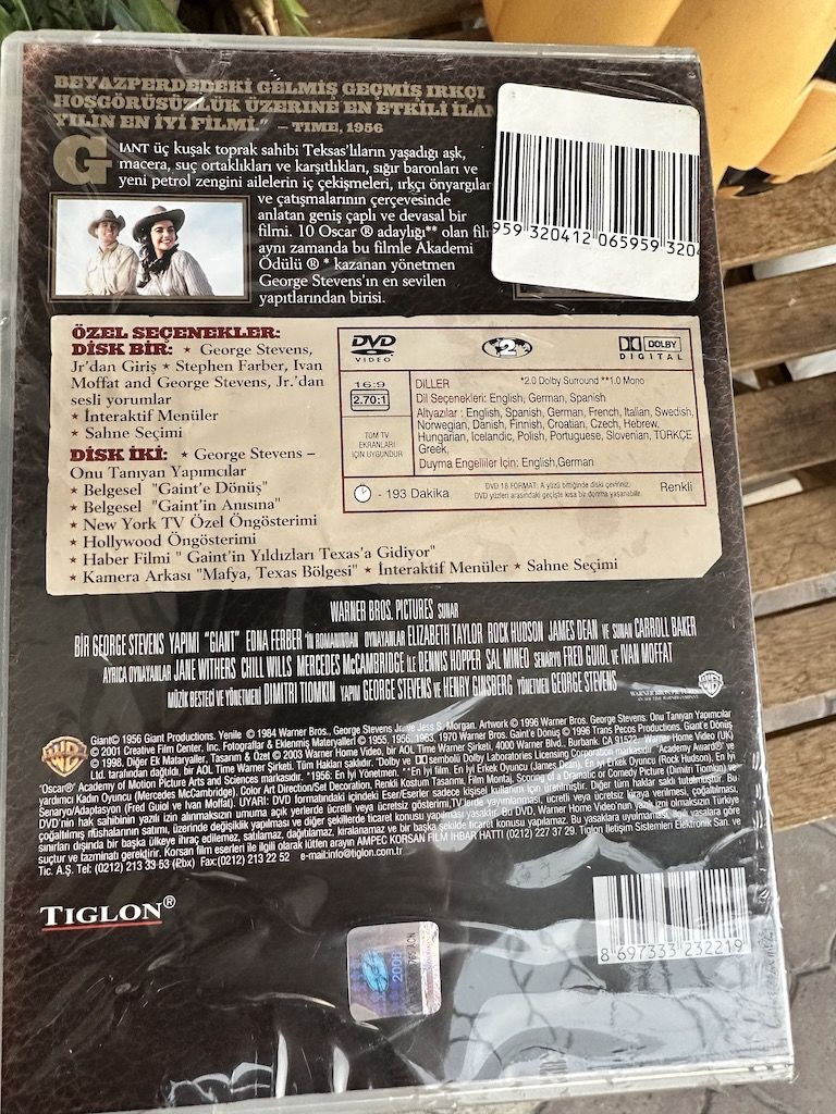 GIANT-DEVLERİN AŞKI*2 DISC SPECIAL EDITION