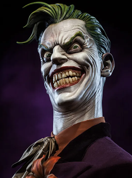 SIDESHOW JOKER LIFE SIZE BUST