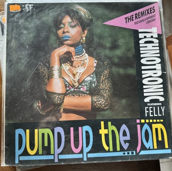 TECHNOTRONIC - PUMP UP THE JAM - REMIXES - MAXI SINGLE