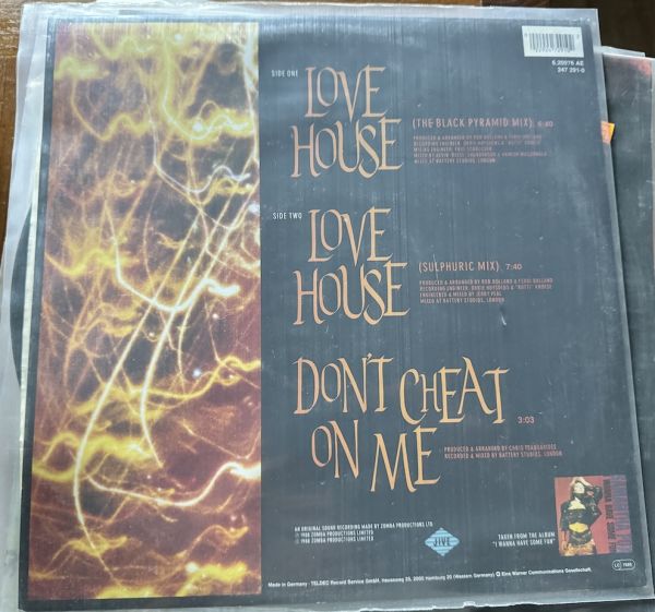 SAMANTHA FOX - LOVE HOUSE - MAXI SINGLE