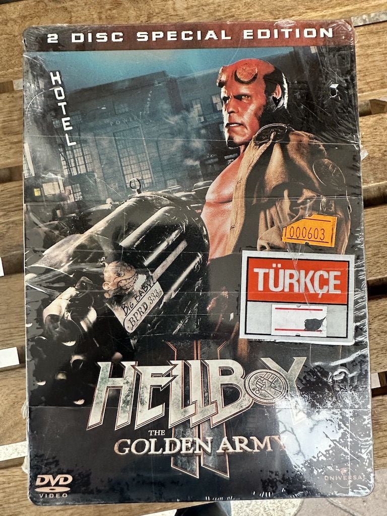HELLBOY 2 - THE GOLDEN ARMY - ALTIN ORDU - METAL KUTU 2 DISC SPECIAL EDITION