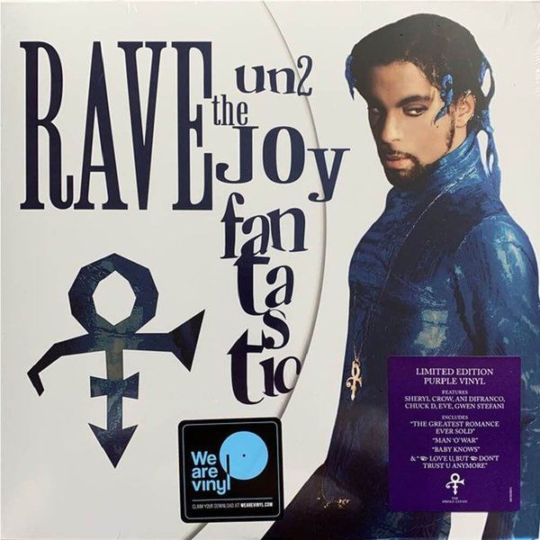 PRINCE - RAVE UN2 THE JOY FANTASTIC - DOUBLE PURPLE LP
