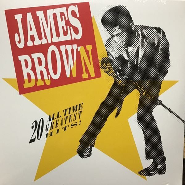 JAMES BROWN - 20 ALL TIME GREATEST HITS - DOUBLE LP