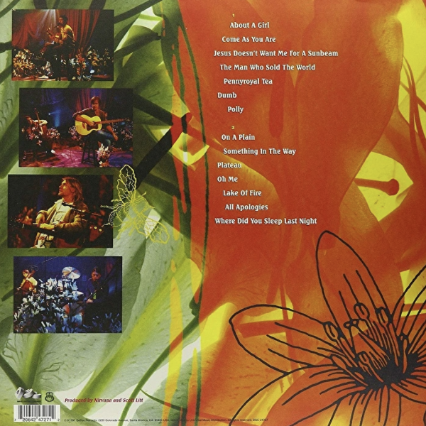 NIRVANA UNPLUGGED IN NEW YORK - LP