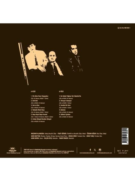 MFÖ - MAZHAR FUAT ÖZKAN - ELE GÜNE KARŞI YAPAYALNIZ - LP