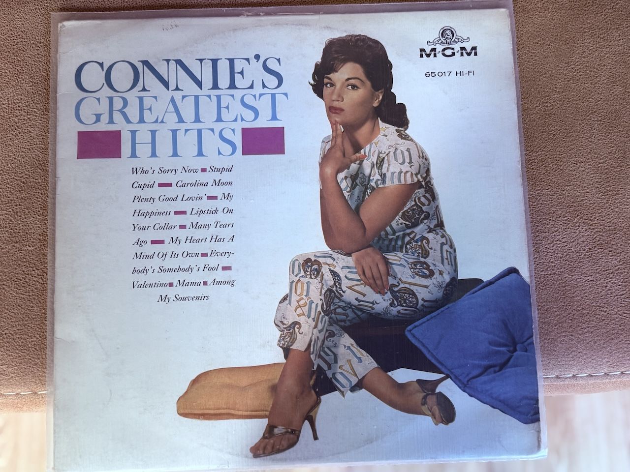 CONNIE FRANCIS - CONNIE'S GREATEST HITS - LP