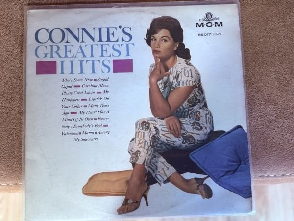 CONNIE FRANCIS - CONNIE'S GREATEST HITS - LP