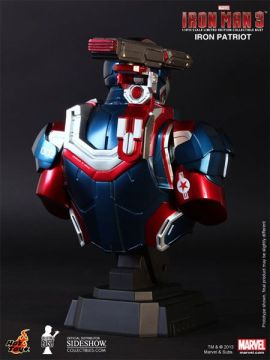 Iron Man 3 - Patriot Mini Bust 1/4
