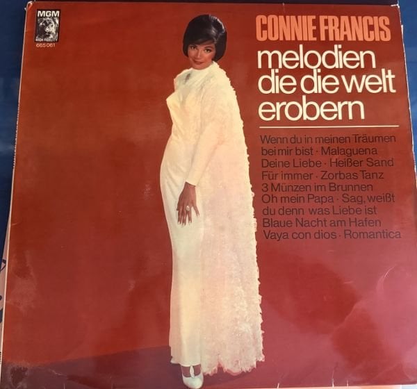 CONNIE FRANCIS - MELODIEN DIE DIE WELT EROBERN - LP