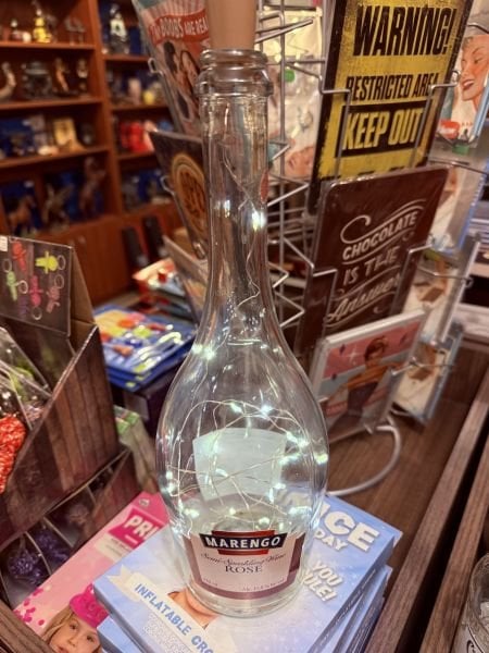 LED IŞIKLI İÇKİ ŞİŞESİ - MARENGO ROSE PROSECCO ŞİŞESİ