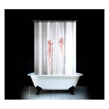 Psycho Tasarım Kanlı Banyo Perdesi - Psycho Duş Perdesi