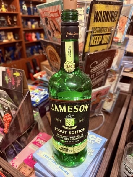 LED IŞIKLI İÇKİ ŞİŞESİ - JAMESON STOUT EDITION VİSKİ ŞİŞESİ