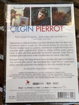 JEAN LUC GODARD - CRAZY PIERROT - ÇILGIN PIERROT DVD