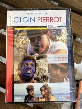 JEAN LUC GODARD - CRAZY PIERROT - ÇILGIN PIERROT DVD