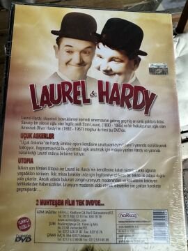 LAUREL AND HARDY - UTOPIA AND UÇUK ASKERLER - DVD