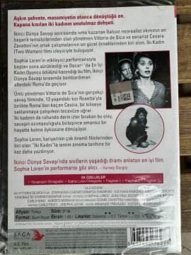 VICTORIO DE SICA - LA CİOCİARA - İKİ KADIN - DVD