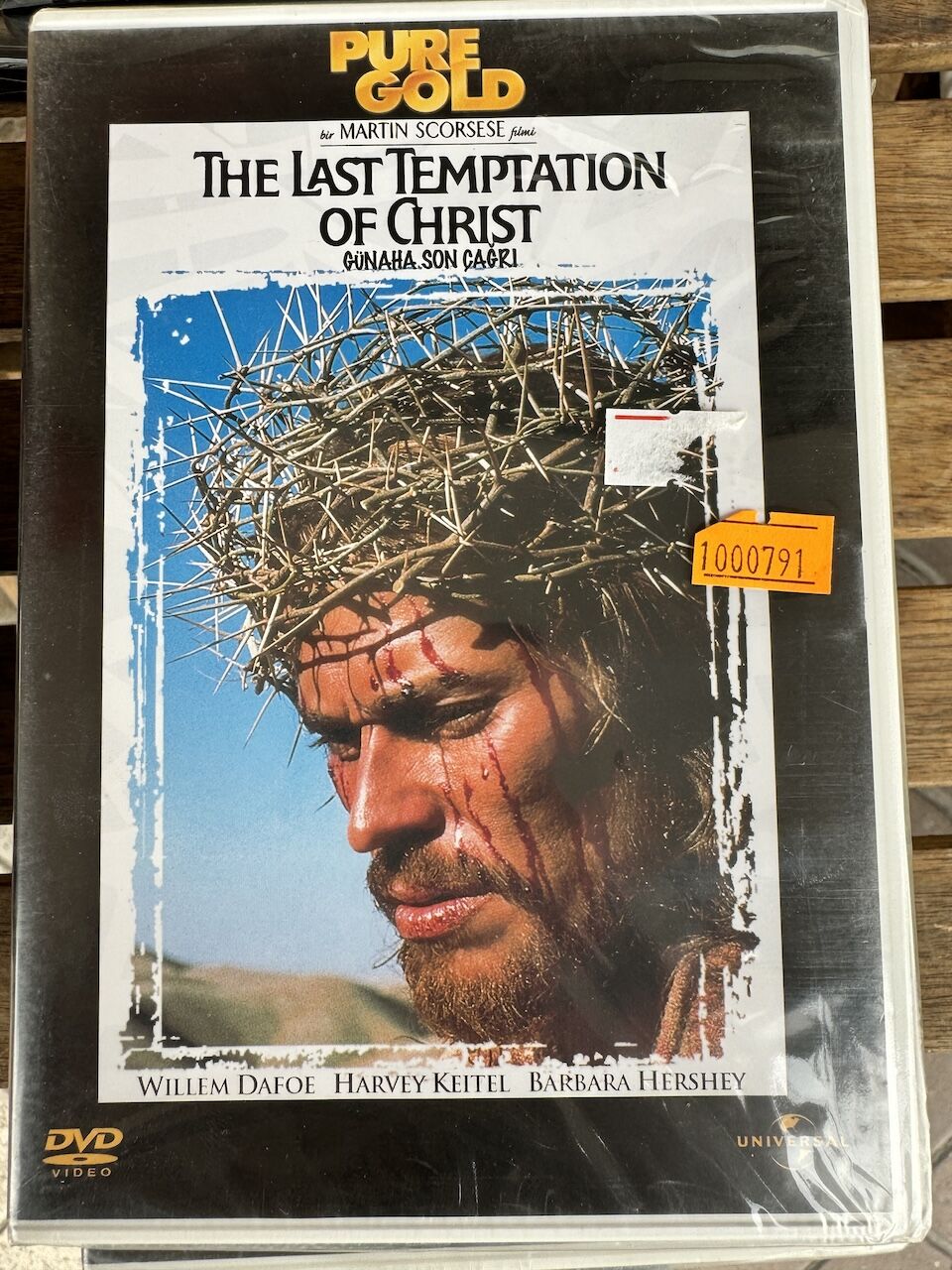 THE LAST TEMPTATION OF CHRIST - GÜNAHA SON ÇAĞRI - DVD