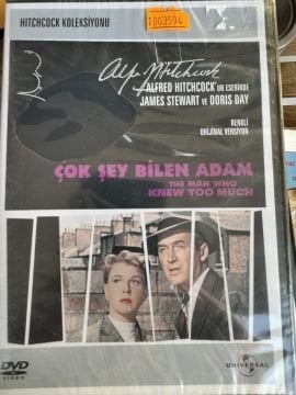 ALFRED HITCHCOCK - THE MAN WHO KNEW TOO MUCH - ÇOK ŞEY BİLEN ADAM - DVD