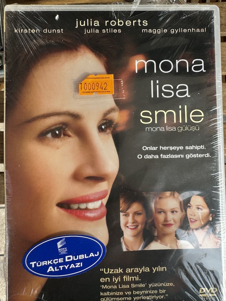 MONA LISA SMILE - MONA LISA GÜLÜŞÜ - DVD