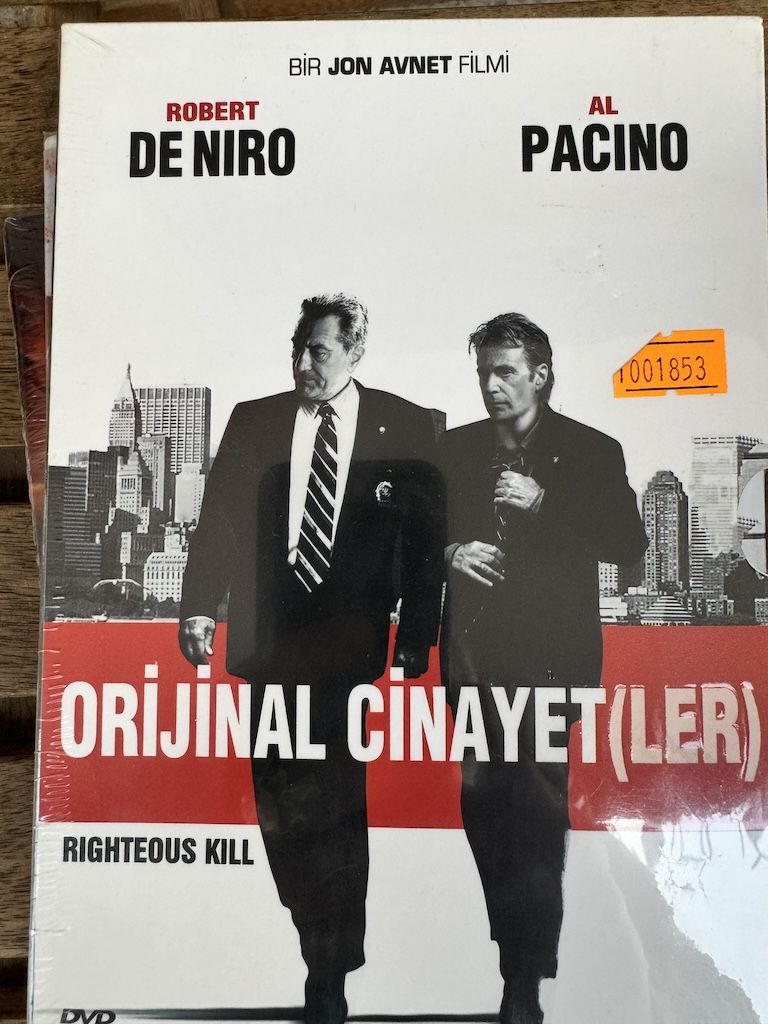 RIGHTEOUS KILL - ORİJİNAL CİNAYETLER - DVD