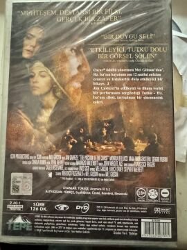 THE PASSION OF THE CHRIST - TUTKU - HAZRETİ İSA NIN ÇİLESİ - DVD