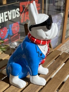 Kravatlı Köpek Biblo