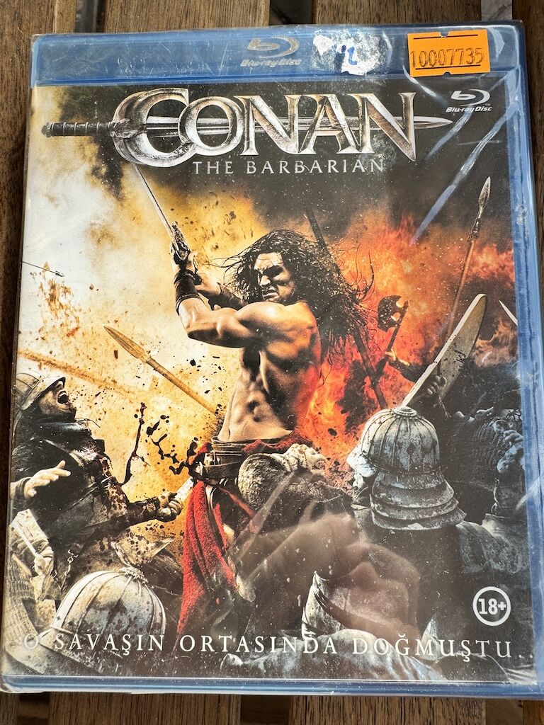 BLU RAY - CONAN THE BARBARIAN - BARBAR CONAN