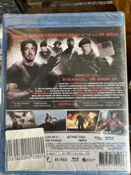 BLU RAY - THE EXPENDABLES - CEHENNEM MELEKLERİ