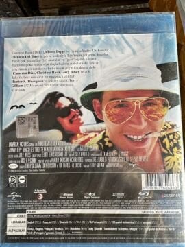BLU RAY - FEAR AND LOATHING IN LAS VEGAS - VEGASTA KORKU VE NEFRET