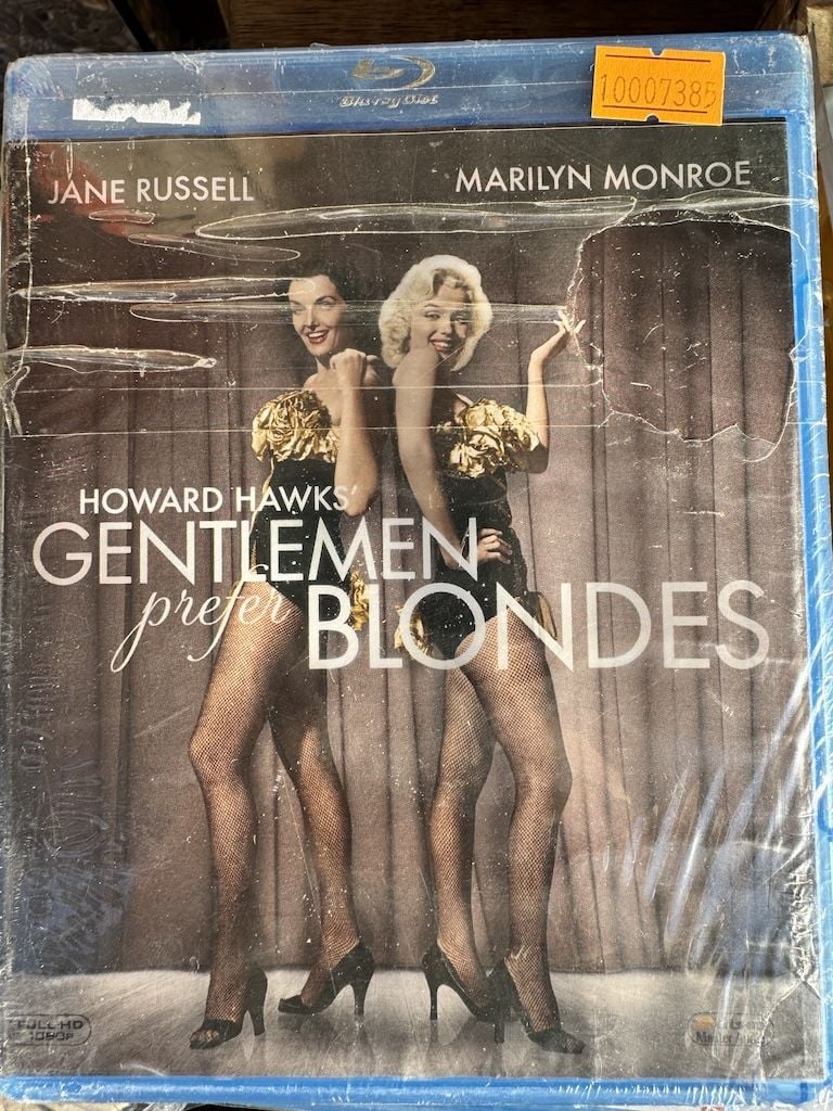BLU RAY - MARILYN MONROE - GENTLEMEN PREFER BLONDES- ERKEKLER SARIŞIN SEVER