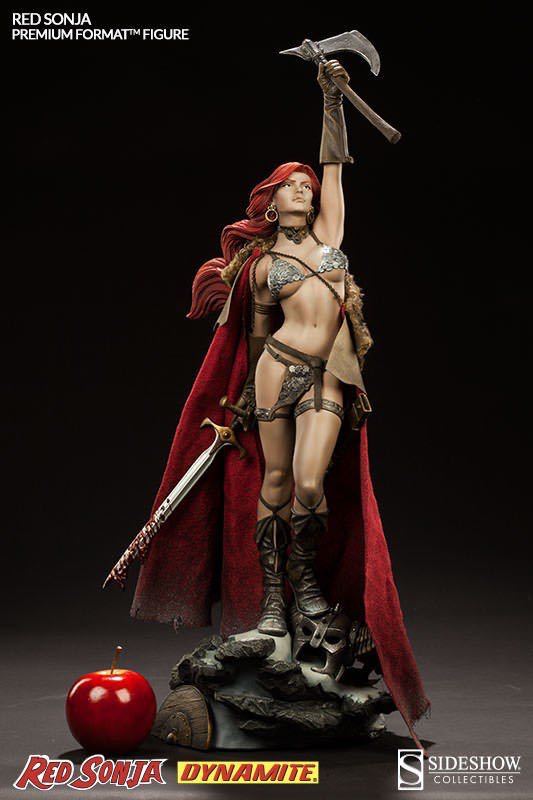 SIDESHOW - RED SONJA PREMIUM FORMAT FIGURE 1:4 * SON 1 ADET