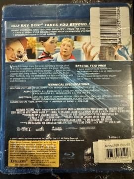BLU RAY - MONSTER HOUSE