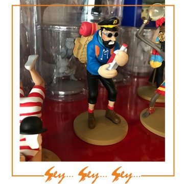 Tintin - Tenten Haddock Alpniste Resin Figure