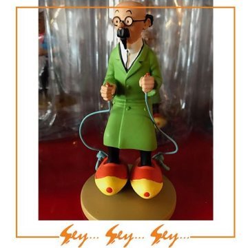 Tintin - Tenten Tournesol Patins A Moteur Resin Figür