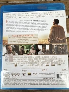 BLU RAY - 12 YEARS A SLAVE - 12 YILLIK ESARET