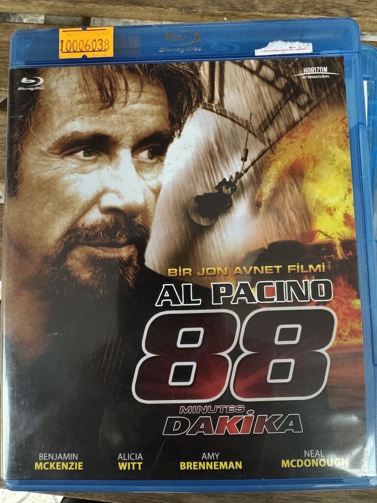 BLU RAY - 88 MINUTES - 88 DAKİKA