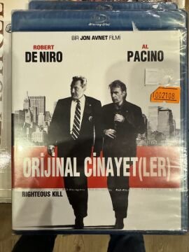BLU RAY - RIGHTEOUS KILL - ORİJİNAL CİNAYETLER