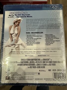 BLU RAY - MARILYN MONROE - THE SEVEN YEAR ITCH - YAZ BEKARI