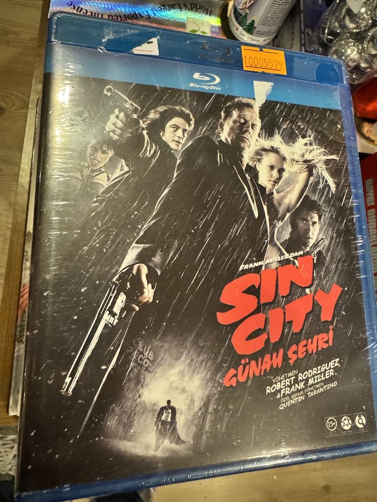 BLU RAY - SIN CITY - GÜNAH ŞEHRİ * AMBALAJLI