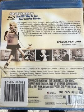 BLU RAY - MARILYN MONROE - THERE'S NO BUSINESS LIKE SHOW BUSINESS