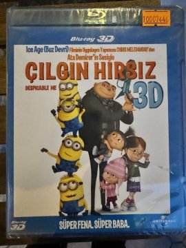 BLU RAY - DESPICABLE ME 3D - ÇILGIN HIRSIZ 3D